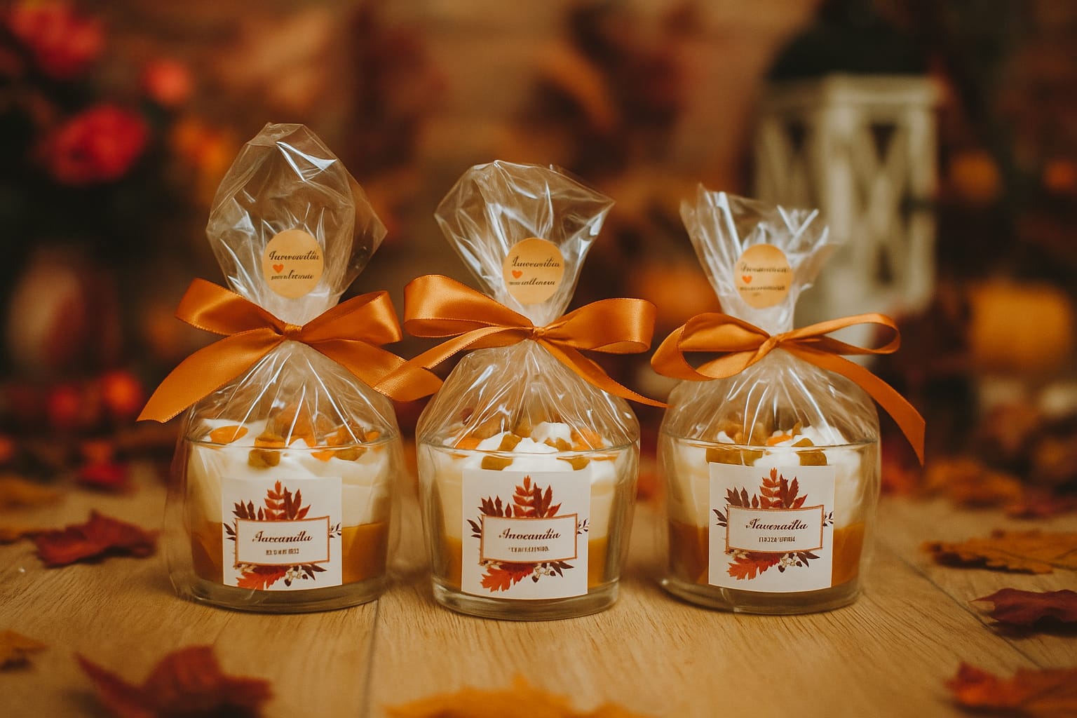 Trio de Lumânări Mărturii de Toamnă