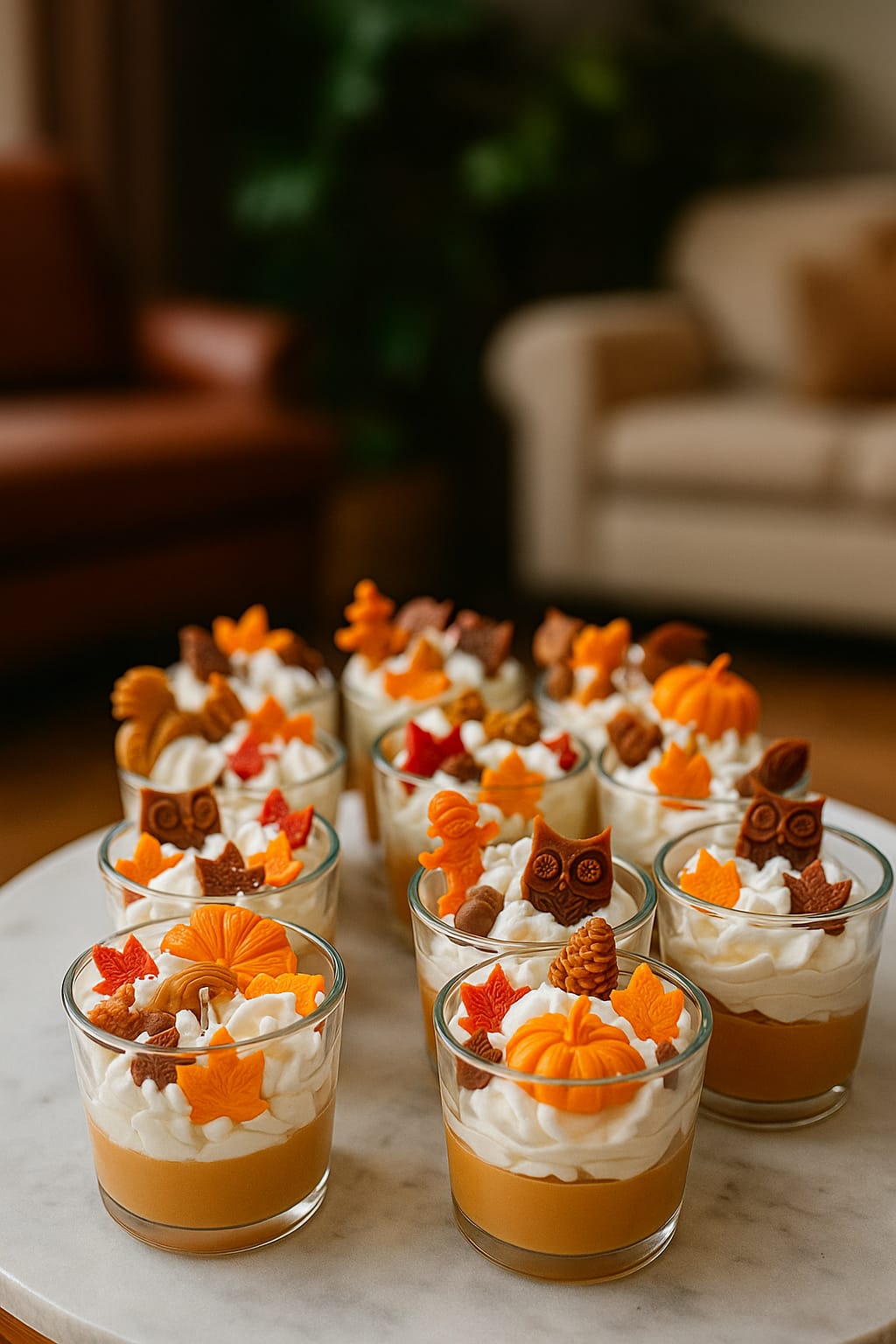 Set de lumânări desert Pumpkin Spice