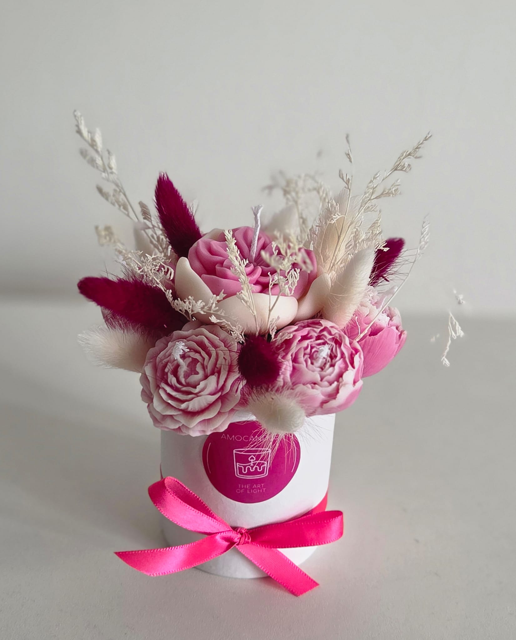 Buchet Mic cu Trandafiri Magenta